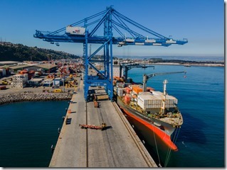 Puertos de Talcahuano grua