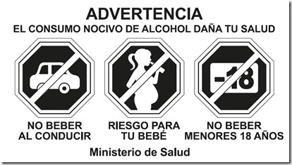 etiquetado alcohol