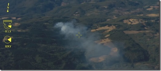 Incendio Huillinco - comuna Tirúa - CMPC