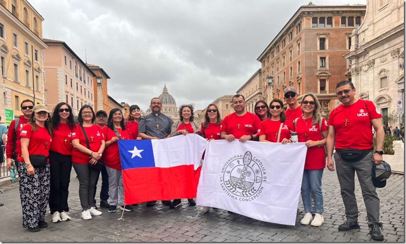 Delegacion UCSC en Roma 1
